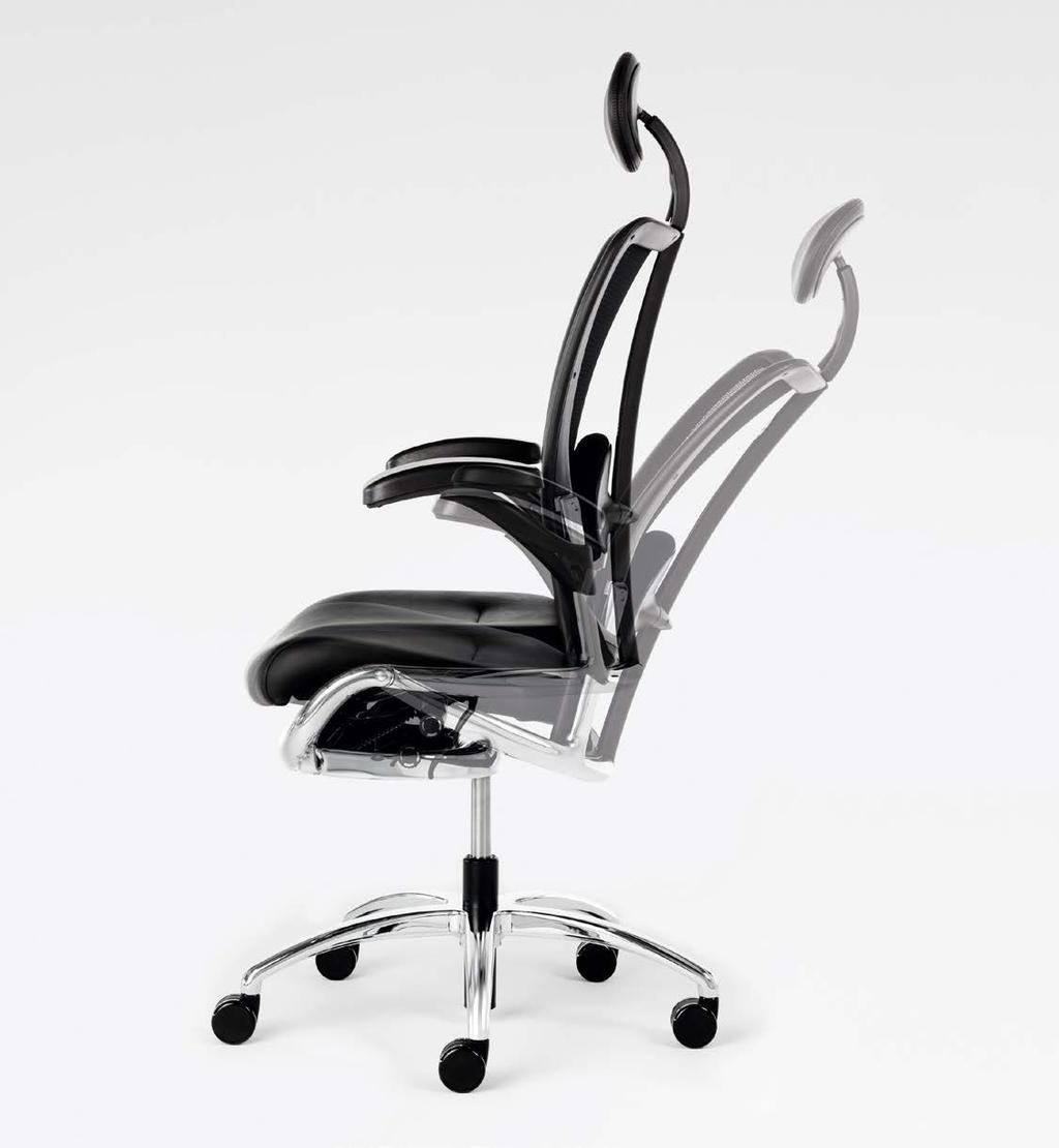 For a first-class sitting and working experience The classic SKYE task chair by König + Neurath