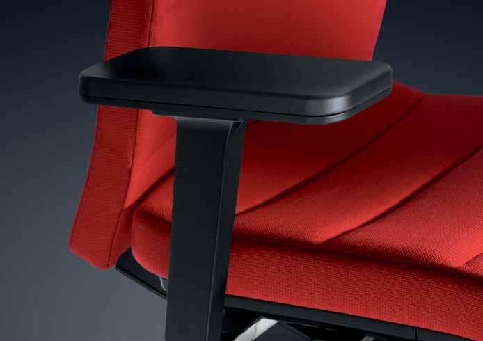 in width and height The Astiv active seat depth adjustment