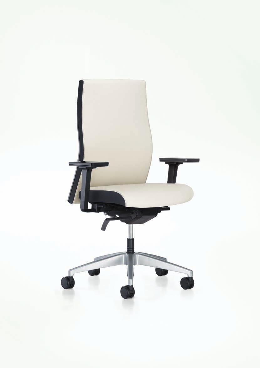Famos. What you see is an honestly innovative office chair. What you don t see is an armchair for relaxing, lounging about and reclining. But that s what you feel, which may be surprising.