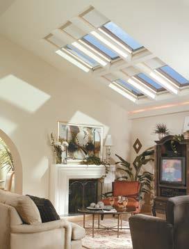VELUX Blinds effective light control VELUX has a choice of blinds that provide different levels