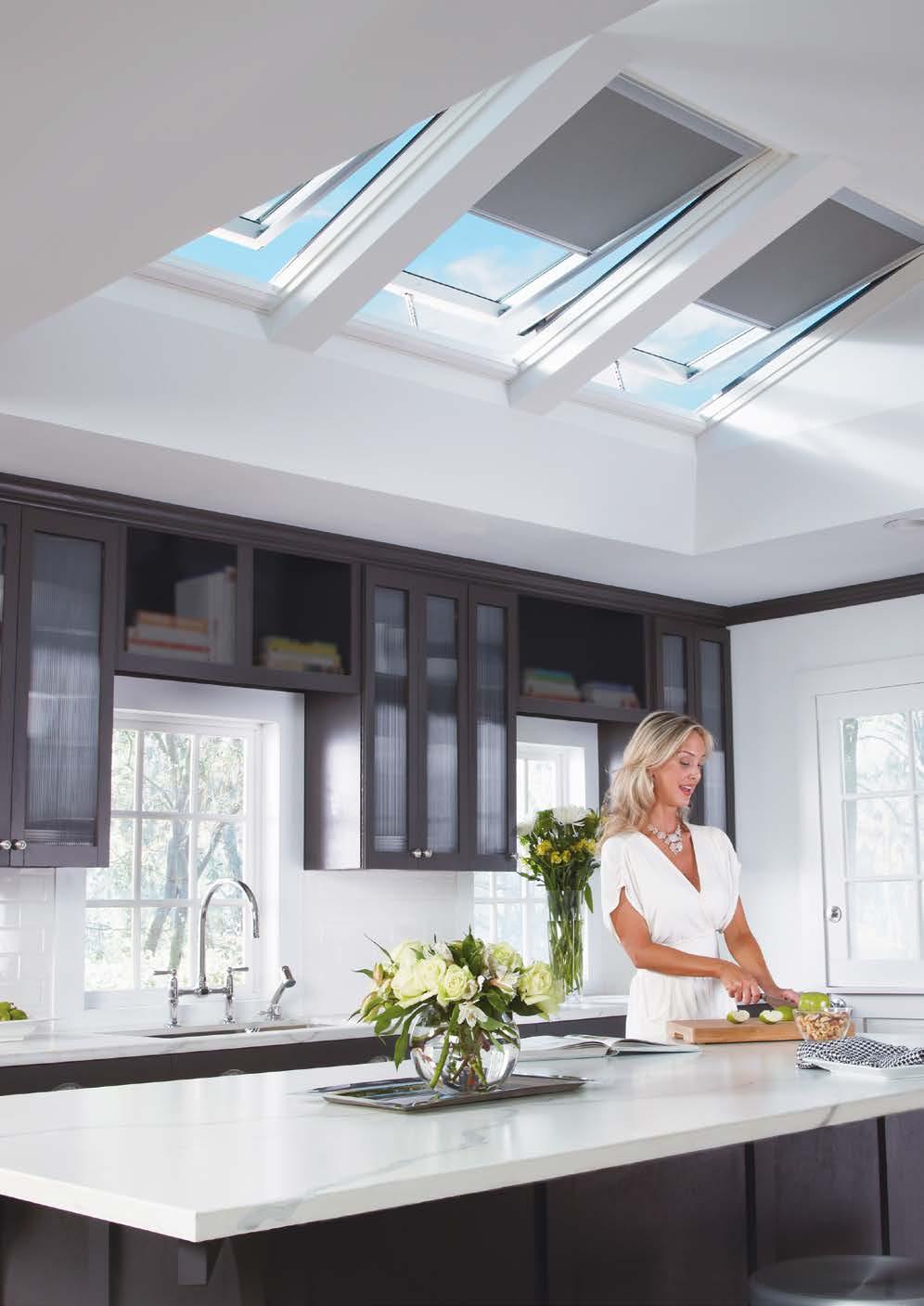 Easy to installno need for electrical wiring Solar skylight Powered by the SUN