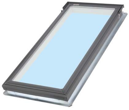 VELUX FS Fixed (non-opening) skylights Cost effective for creating light-filled rooms where adequate ventilation already exists.
