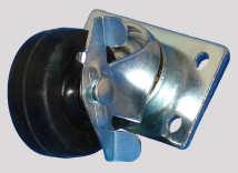 Swivel Plate Caster with lock HF05048