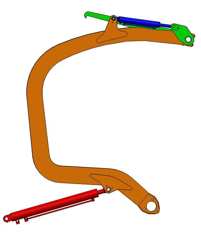 four links of the arm assembly are listed on a