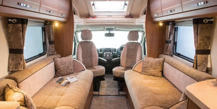 The Aspire Range, unlike most other motorhomes, is built on a standard Peugeot chassis, which we do not modify.
