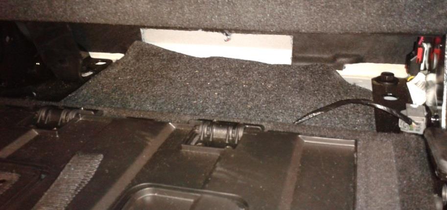 Bench seat removal is similar but requires additional fastener removal. 3.