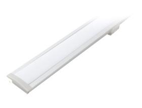 TLED-1M-PRF/S-CLEAR Semi clear diffuser surface profile 1000mm 17mm 7mm TLED-1M-PRF/OPAL Opal