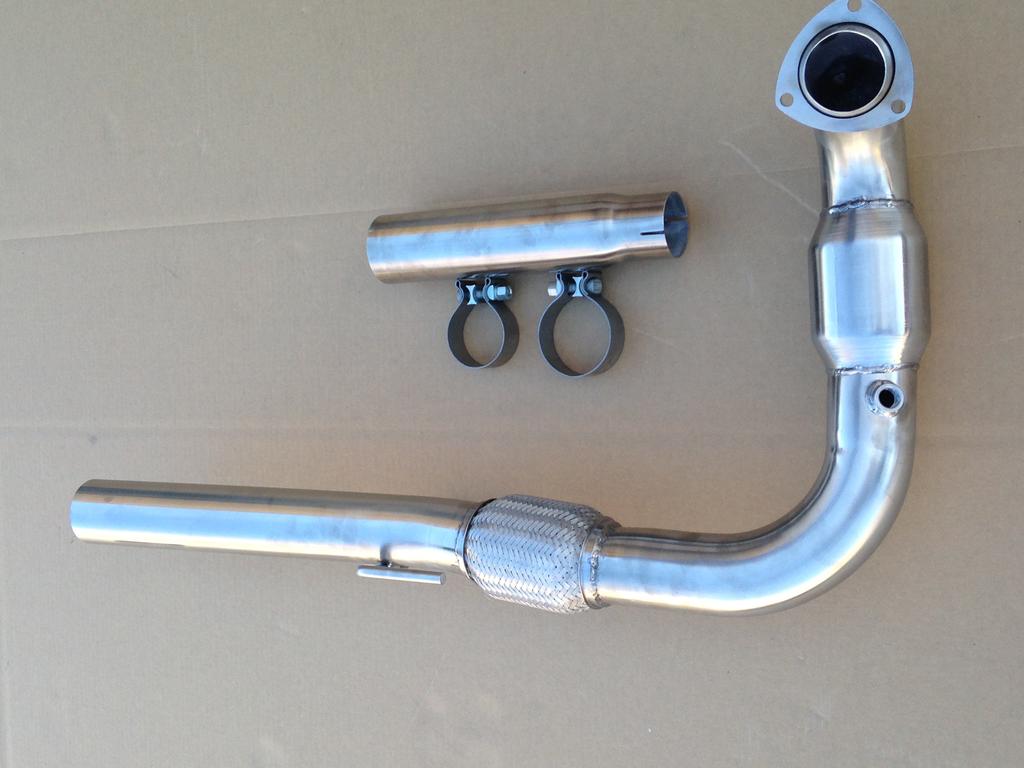 stainless downpipe (with or without catalyst) (1) 3-2.