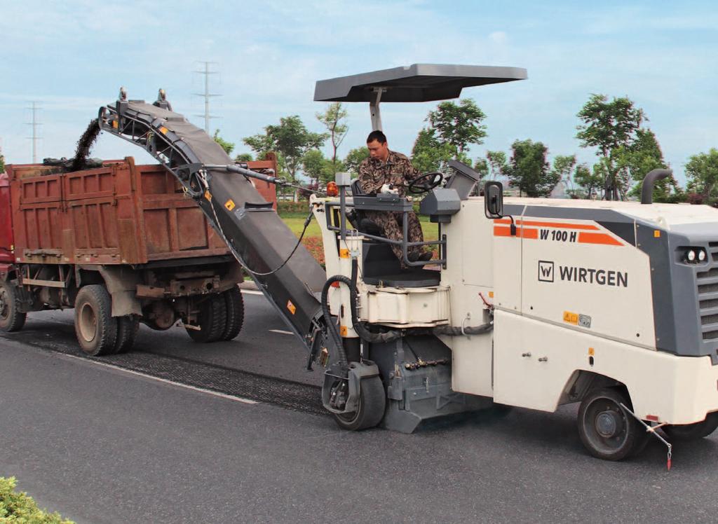 06 07 Uncompromising WIRTGEN Quality STATE-OF-THE-ART, DEPENDABLE MACHINE TECHNOLOGY Reliable and economical operation is one of their standard features, and handling is child s play: the WIRTGEN W