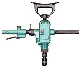 Woodboring Air Drills, Reversible WOODBORING AIR DRILLS Heavy-duty power for underwater drilling and other wood boring applications Model 2 924 000 with self-closing roll throttle Up to 2" for boring