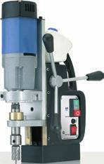 MAB 425 Made in Germany Powered by Cutter capacity 1 3 /8" dia. High speed and two gears for cutting and twist drilling PORTABLE MAGNETIC DRILLS Powerful Reliable 9.