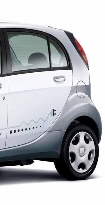 news Issue 3 2011 Battery Layout Ample Cabin Space i-miev, and delivery to corporate, governmental