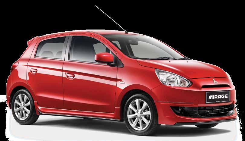 The Mirage Sports is based on the top of the line Mirage GS, so like that variant, it comes with dual airbags, ABS, EBD, Bright View