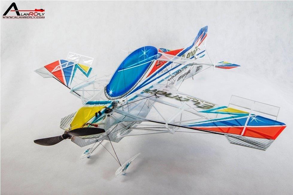 Aircraft My choice for F3P is the Alan RC Fly,