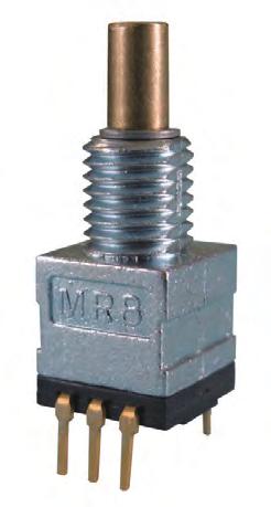 Ultra Compact Code Switch MR8C Series Outline MR8C is an ultra compact rotary code switch with resin enclosure designed especially for but not limited to - usage in devices with limited space for