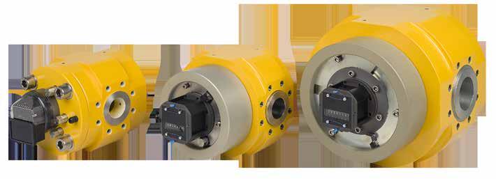 FMR-P Series (for pressures up to 100 bar) The FMG-P series of rotary gas meters is designed to meet the highest demands of reliable and accurate measurement of gas flow under high pressure