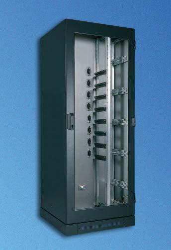 dark-grey Supply schedule 1 rack with covers and front door 1 plinth for cable entry on the side and rear with leveling feet (0-25mm) 2 plinth trims for front and rear, with vent slots and fixing