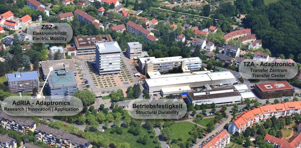Fraunhofer LBF: R&D Campus»North«Location: Darmstadt close to Frankfurt