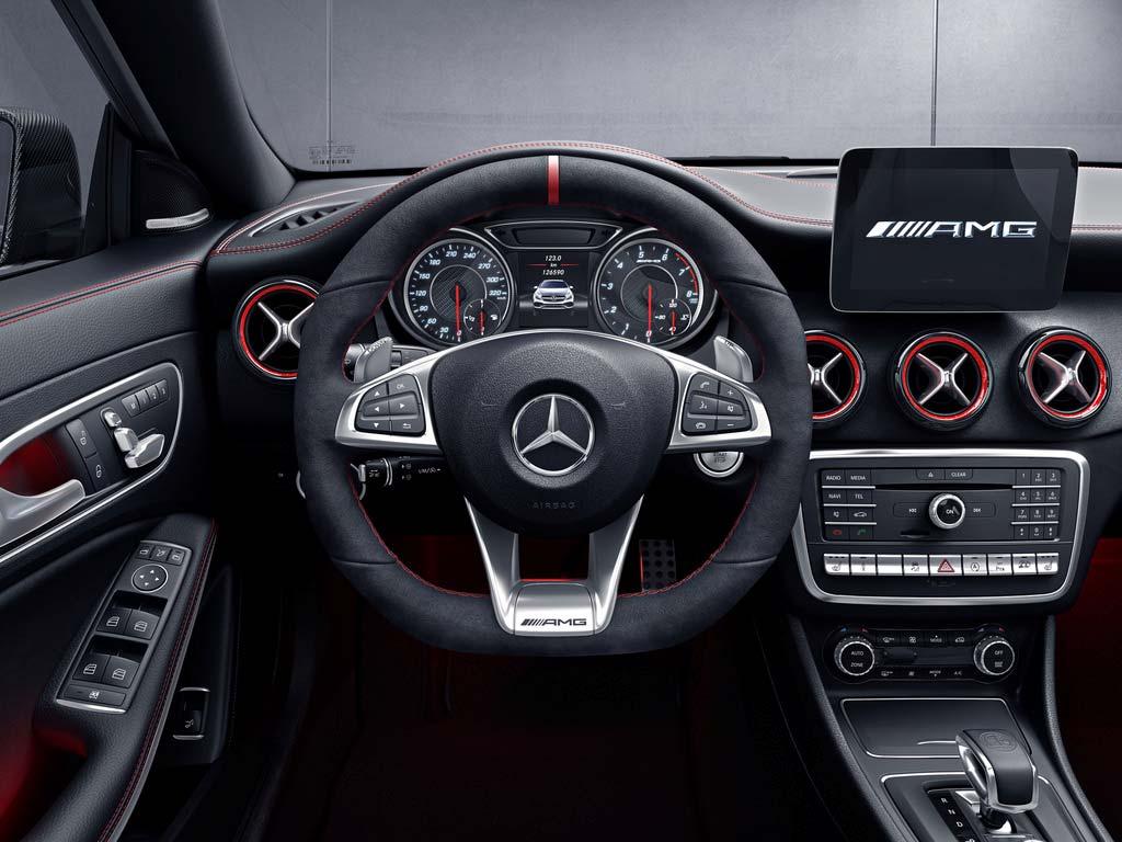 Mercedes-AMG CLA 45 4MATIC Packages AMG Track package Limited-Slip Rear Differential Speed limit increased to 270 km/h