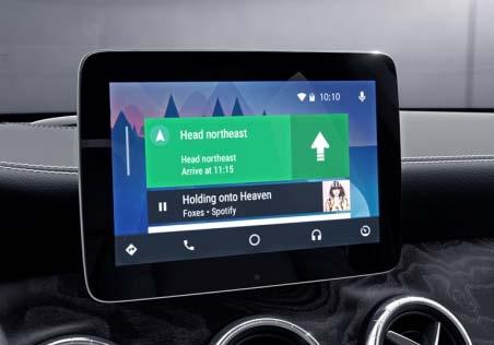Android Auto in addition to Apple CarPlay (Premium Package on all models)