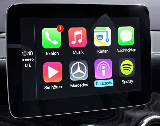 Innovation: Smartphone Integration (Apple CarPlay and Android Auto) Available with Premium Package on all models With Smartphone Integration it is possible to integrate an iphone into the vehicle via