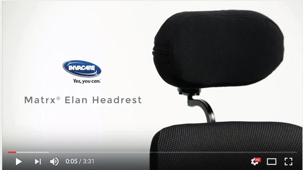 These versatile headrests are compatible with most backrests.