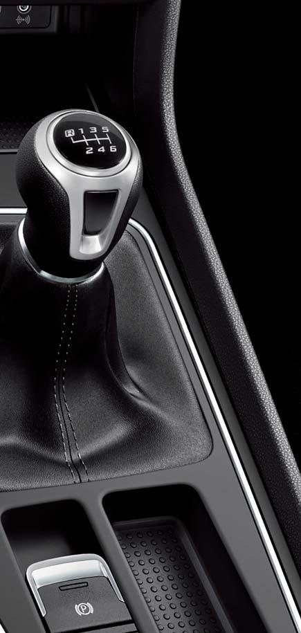 5-Speed: 5F0064230 6-Speed: 5F0064230A INTERIOR Sport aluminium gear knob Original SEAT 5/6-speed gear