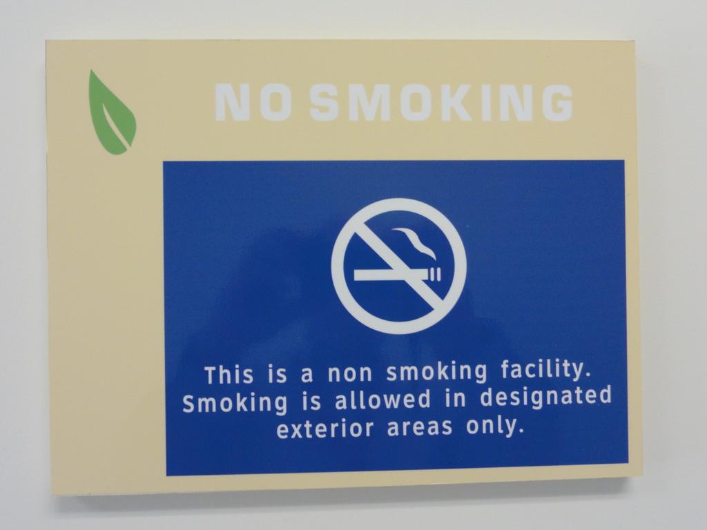No Smoking Policy This is