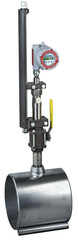 VORTEX INSERTION FLOW METERS TABLE 2 - BENEFITS RELIABLE WIDE RANGEABILITY HIGH ACCURACY No moving parts to wear or fail. Electronics can be remote mounted up to 0 ft. (30.
