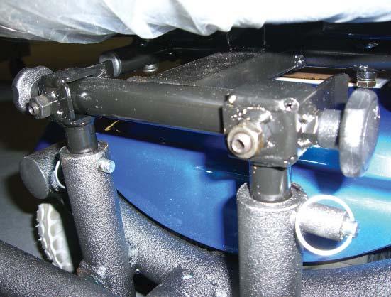 Disassembly/Reassembly, and Adjustment (cont) Adjustment Note: There is a setscrew in each saddle of the front seat post