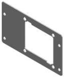937 x 5 TP-A-E01 Aluminum TP-SS-E01 Stainless Steel Top Plate for APT-A-5S, APT-A-8S and APT-A-12S Will also fit in front of the D00 plate on a APT-A-14L Blanks out the space normally used by a D126