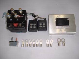 M-058031-08 rocker switch, aluminum mounting bracket, 50A breaker, 10 ring terminals etc. Part no.