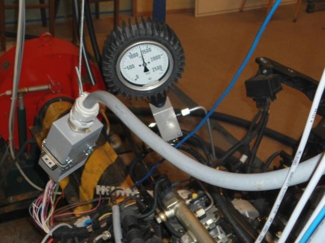Measurement of CR fuel pressure and a waveform of fuel pressure sensor signal 5.