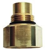 APPLICATION H = Heating/District Heating VALVE LOWER PART Mode 2726 / 2326 with 1/2 femae thread, for