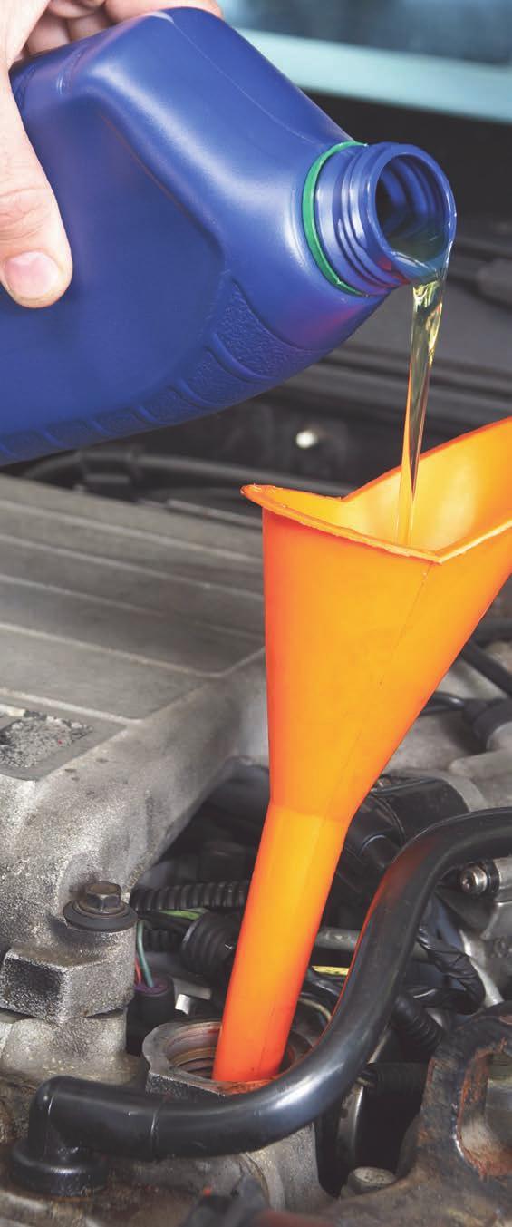 Routine oil changes will keep your engine running smoothly,