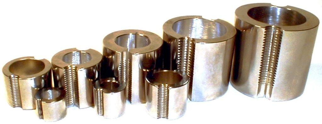 CMT PRODUCT FAMILY.. Custom Machine & Tool Co., Inc. has developed its CMT bushing system, through scalable technology, to meet a wide variety of popular, as well as custom, hub to shaft combinations.
