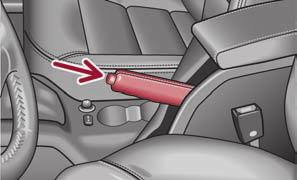 The reversing lights will come on once reverse gear is engaged, provided the ignition is on. Never engage the reverse gear when driving - risk of accident!