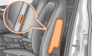 92 Airbag system (continued) attached to the covers of the airbag modules or be located within the immediate area. No modifications of any kind may be made to parts of the airbag system.
