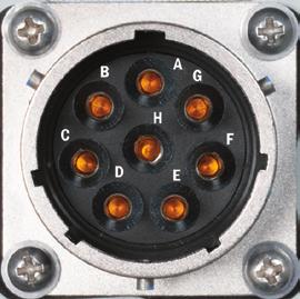 A C D B DC2 OUTPUT Pin Function G, F, E +VOUT B, C, D VOUT Return A, H No