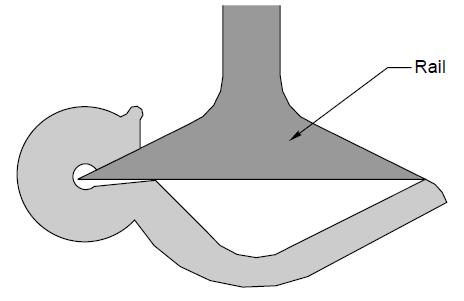 Creep Anchor to reduce creep: Anchors are fastened to the