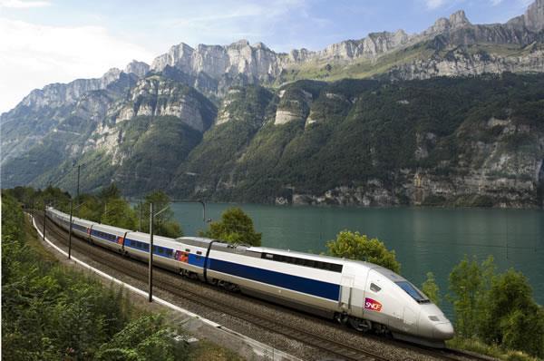 The French TGV is a conventional train.