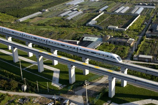 Shanghai Maglev Train or Shanghai Transrapid is a magnetic