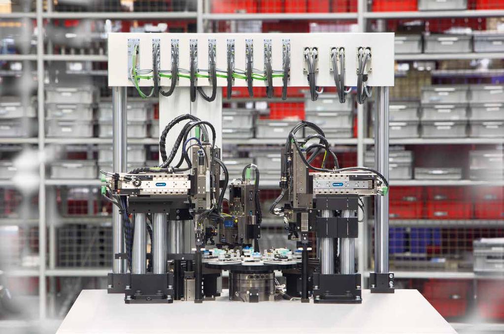 Easily combined. Consistently implemented. The modular 24 V mechatronics program from SCHUNK.