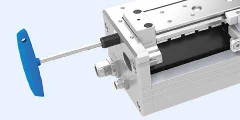 ELP Linear Module Considered Technology in Detail Simple, convenient and powerful. Quick end position configuration!
