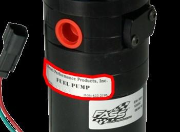 WARNINGs! Read all instructions before starting installation of this product! Installing the improper FASS Pump can cause severe engine damage.