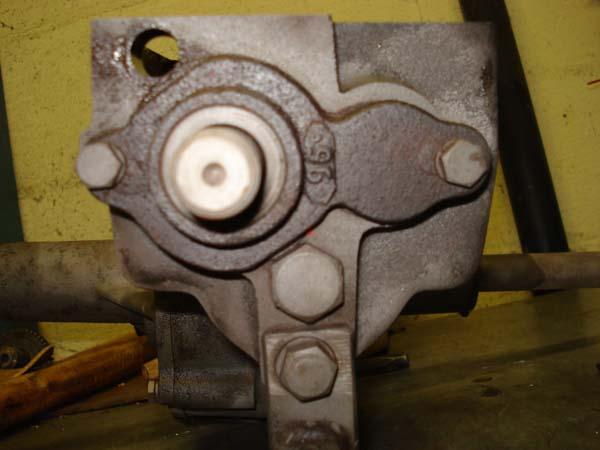 Remove Transmission Front Bearing Cap and