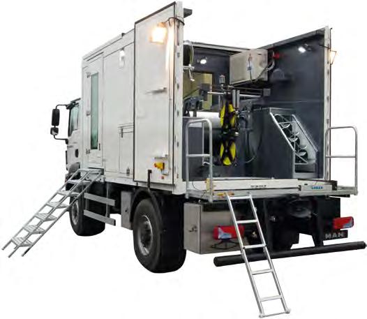 Truck-mounted Wireline Units Wireline Unit Fixed Body 15ft Wireline Units & Accessories back Profile KOLLER Wireline Units have been developed for carrying out measurements and workover activities