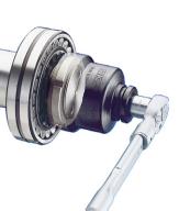 Easy mounting and dismounting without nut damage SKF Axial Lock Nut Sockets TMFS series Requires less space around the bearing arrangement than hook spanners Inch connections for power tools or