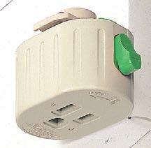 08 Rating DH2477 Ground 2P15A125V Locking 0.07 Plug Socket For Factory Line 100/60 systems. Ground 2P 15A 125V.