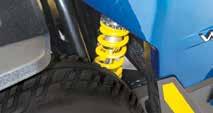 Pride s industry first technology incorporates advanced suspension components for improved